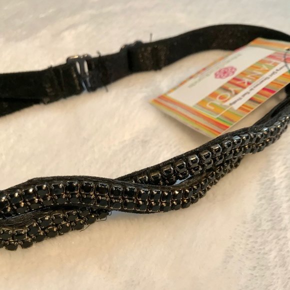 ADJUSTABLE BEJEWELED HEADBAND - Picture 5 of 5